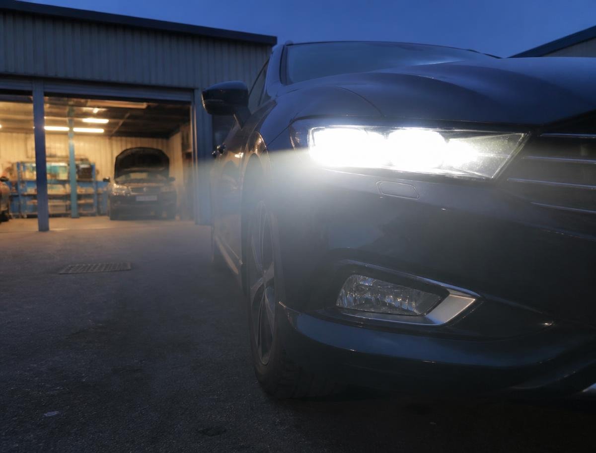 LED Headlights installed by Buff & Beyond